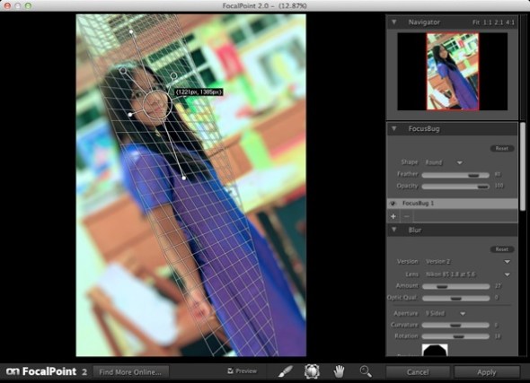 Screenshot FocalPoint