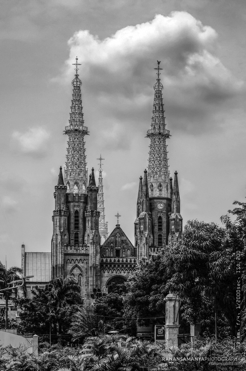 Towers of Jakarta Cathedral