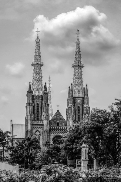 Towers of Jakarta Cathedral